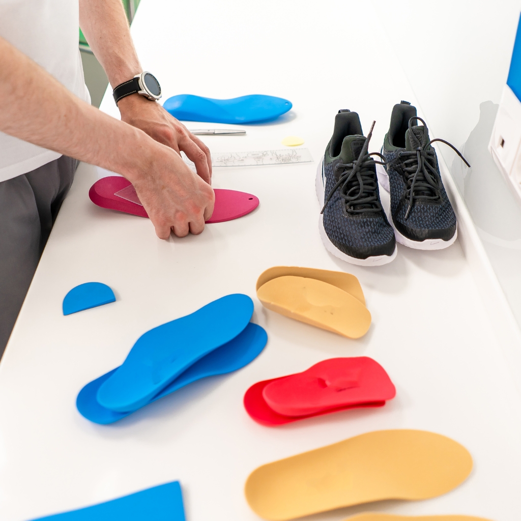 custom foot orthotics modification